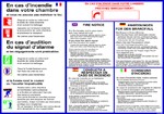 Consigne chambre d’élèves 5 langues
