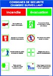 Consignes chambre surveillant