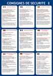 Consignes de sécurité 9 langues