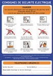 Consignes de sécurité électrique