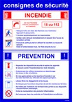 Consignes de sécurité parking