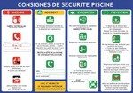 Consignes de sécurité piscine