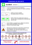 Consignes de sécurité salle de chimie