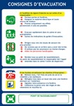 Consignes d’évacuation