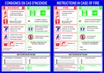 Consignes incendie 2 langues