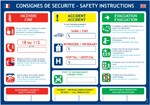 Consignes sécurité 2 langues