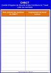 Liste membres CHSCT